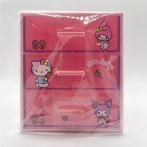 Sanrio 3 Tier Drawer Chest